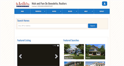 Desktop Screenshot of debenedettorealty.com
